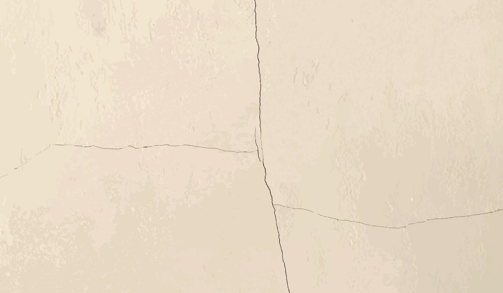 Broken cement wall pattern vector wallpaper, crack wall texture vector background
