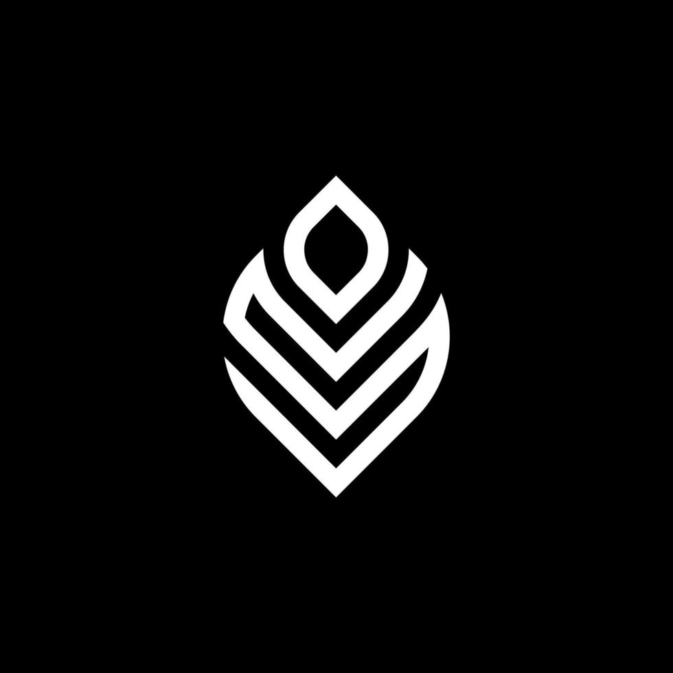 Leaf Logo So Letter Design Monogram Icon Vector Template