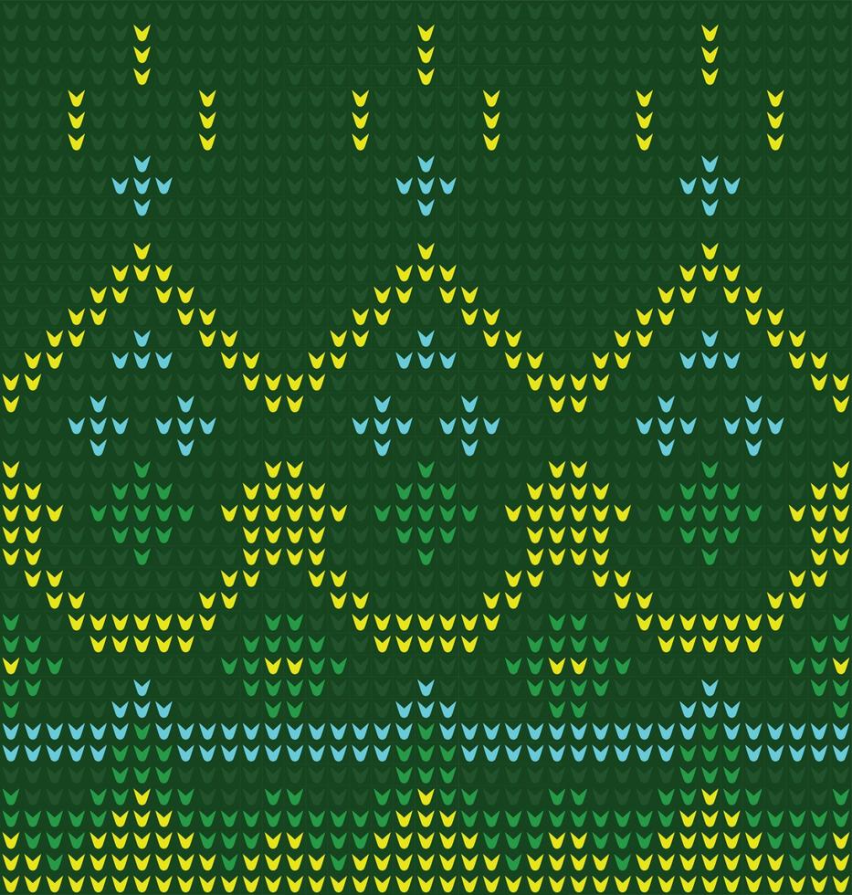 Cross Stitch. Geometric ethnic pattern. Design for Saree, Patola, Sari, Dupatta, Vyshyvanka, rushnyk, dupatta, Clothing, fabric, batik, Knitwear, Embroidery, Ikkat, Pixel pattern. Traditional Design. vector