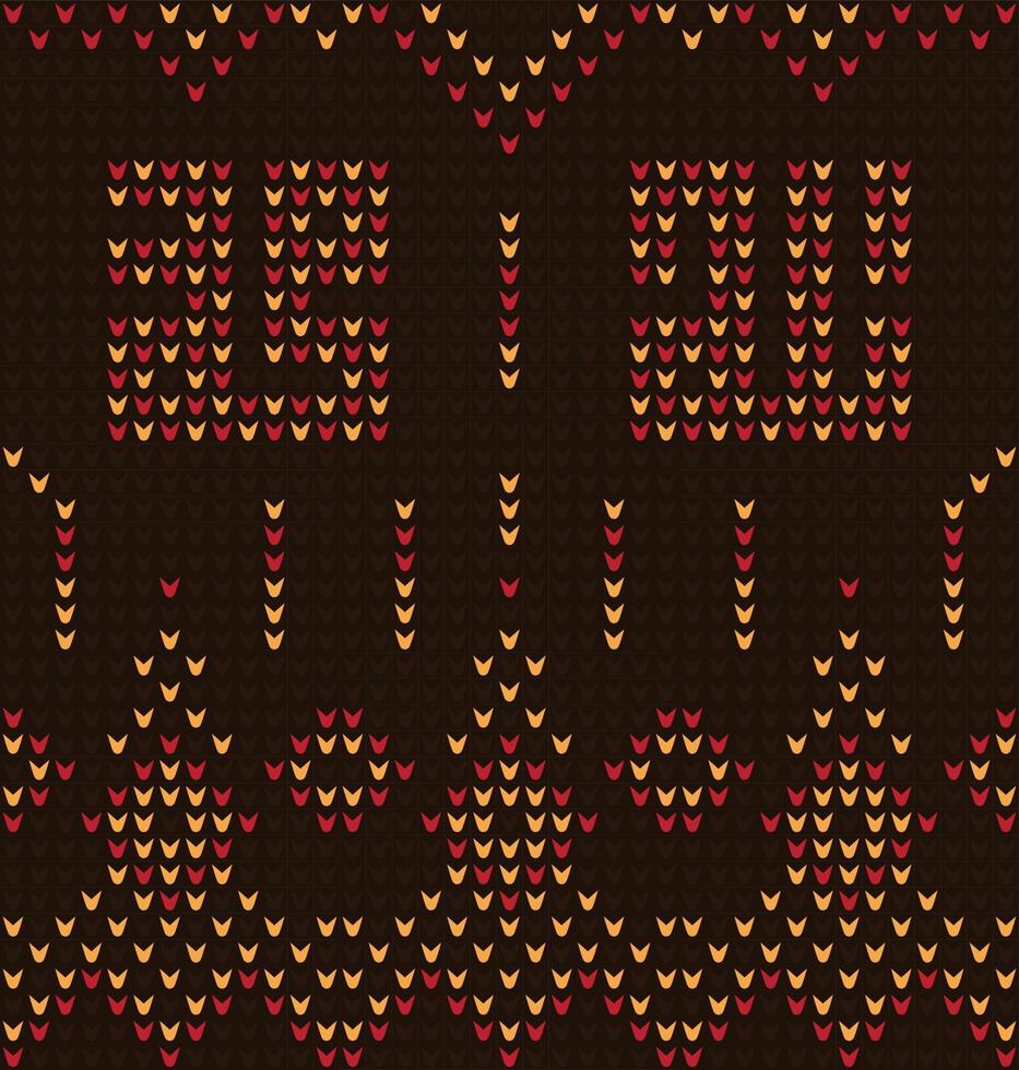 allah muhammad arabic calligraphy pattern with ethnic fabric style vector