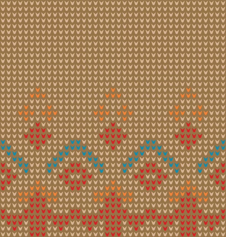 Cross Stitch. Geometric ethnic pattern. Design for Saree, Patola, Sari, Dupatta, Vyshyvanka, rushnyk, dupatta, Clothing, fabric, batik, Knitwear, Embroidery, Ikkat, Pixel pattern. Traditional Design. vector