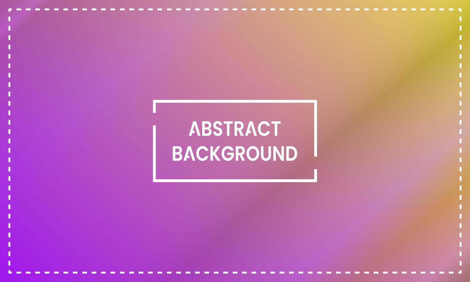 yellow and purple shining gradient with frame. abstract, simple, modern and colorful style. great for background, copy space, wallpaper, card, cover, poster, banner or flyer vector