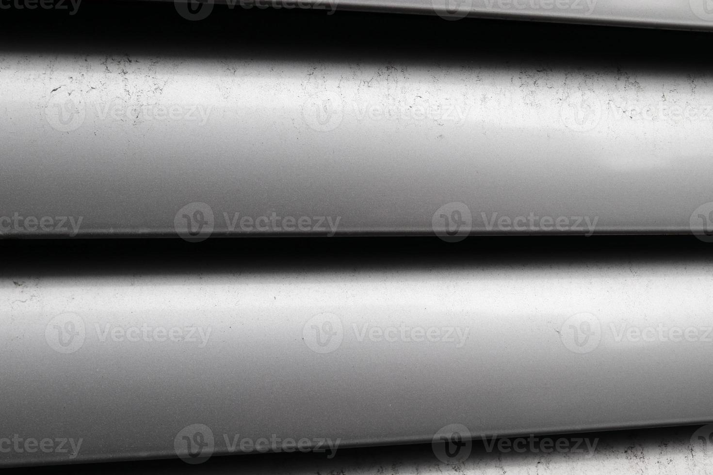 Detailed close up view on metal and steel surfaces. photo