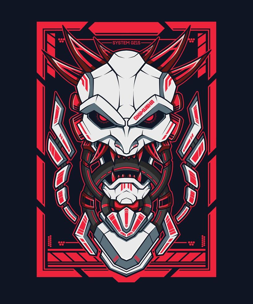 Onimusha Robot Illustration vector