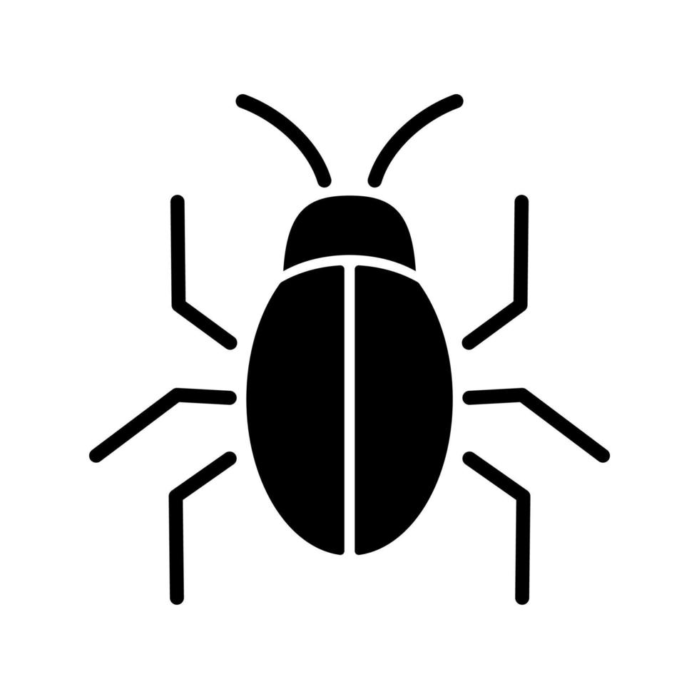 Cockroach flat icon vector