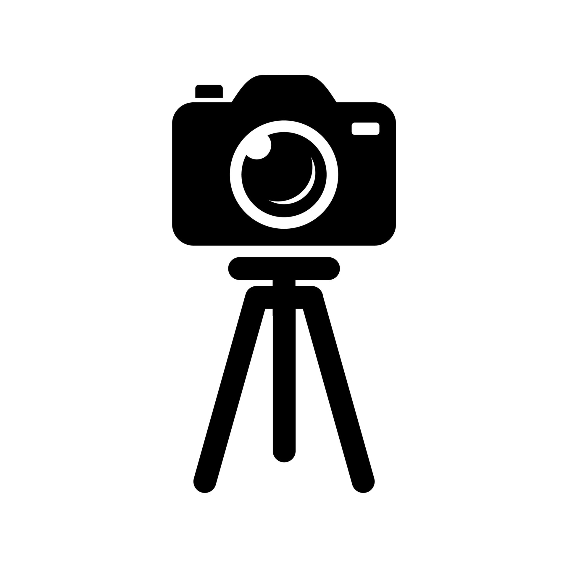 Camera on tripod icon 12827638 Vector Art at Vecteezy