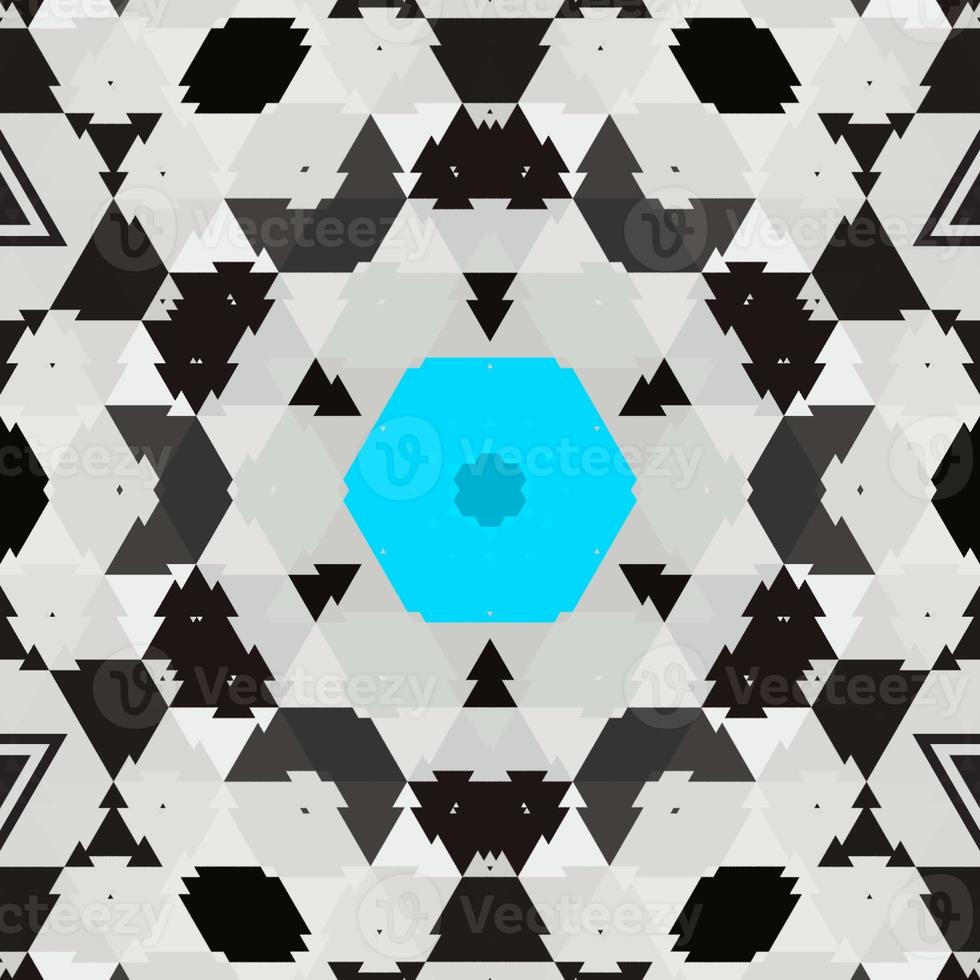 ilustración diseño gráfico abstracto patrón triángulo caleidoscopio marrei 12 foto