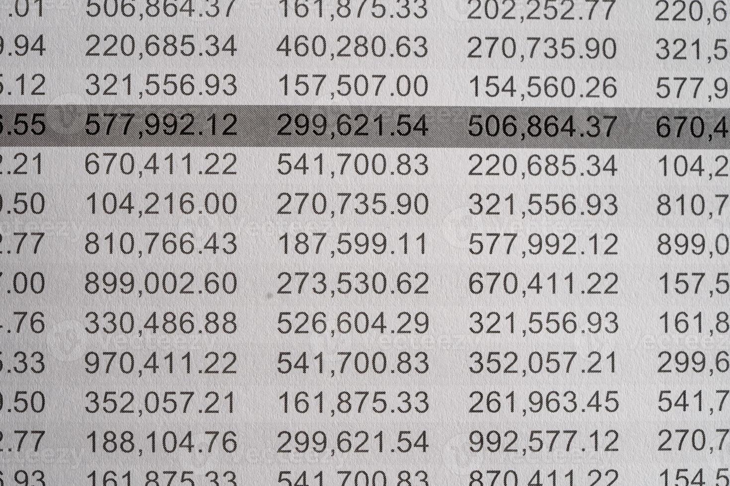 Spreadsheet paper with graph. Finance, Account, Statistics, Analytic research data economy, Stock exchange trading and Business company meeting concept photo