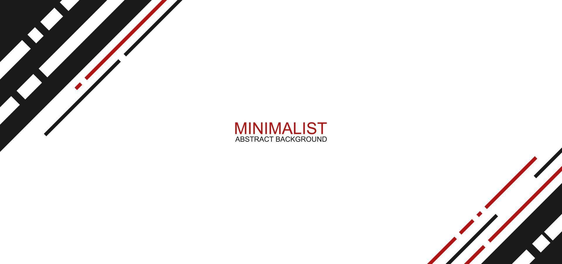 Minimalist black and red diagonal lines and stripes background