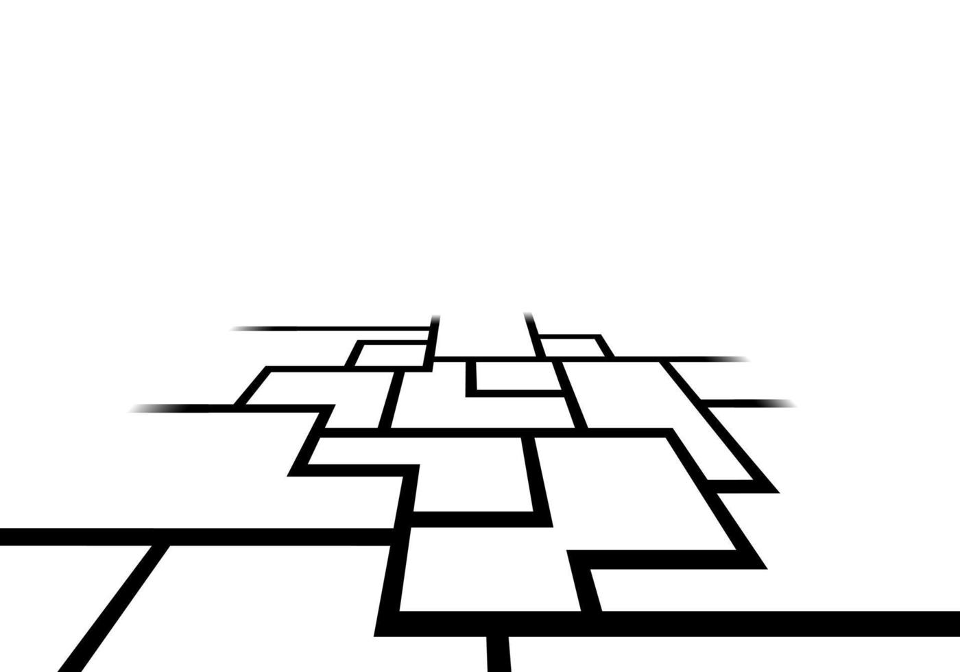 Minimalist black lines background. Vector illustration.