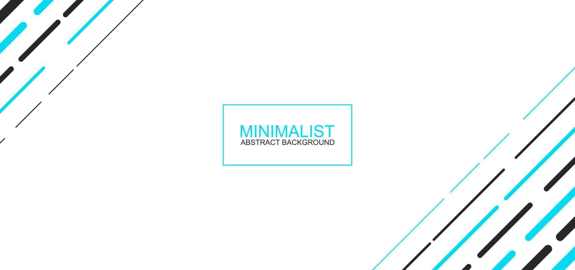 Minimalist blue and black diagonal rounded lines background. Abstract background. vector