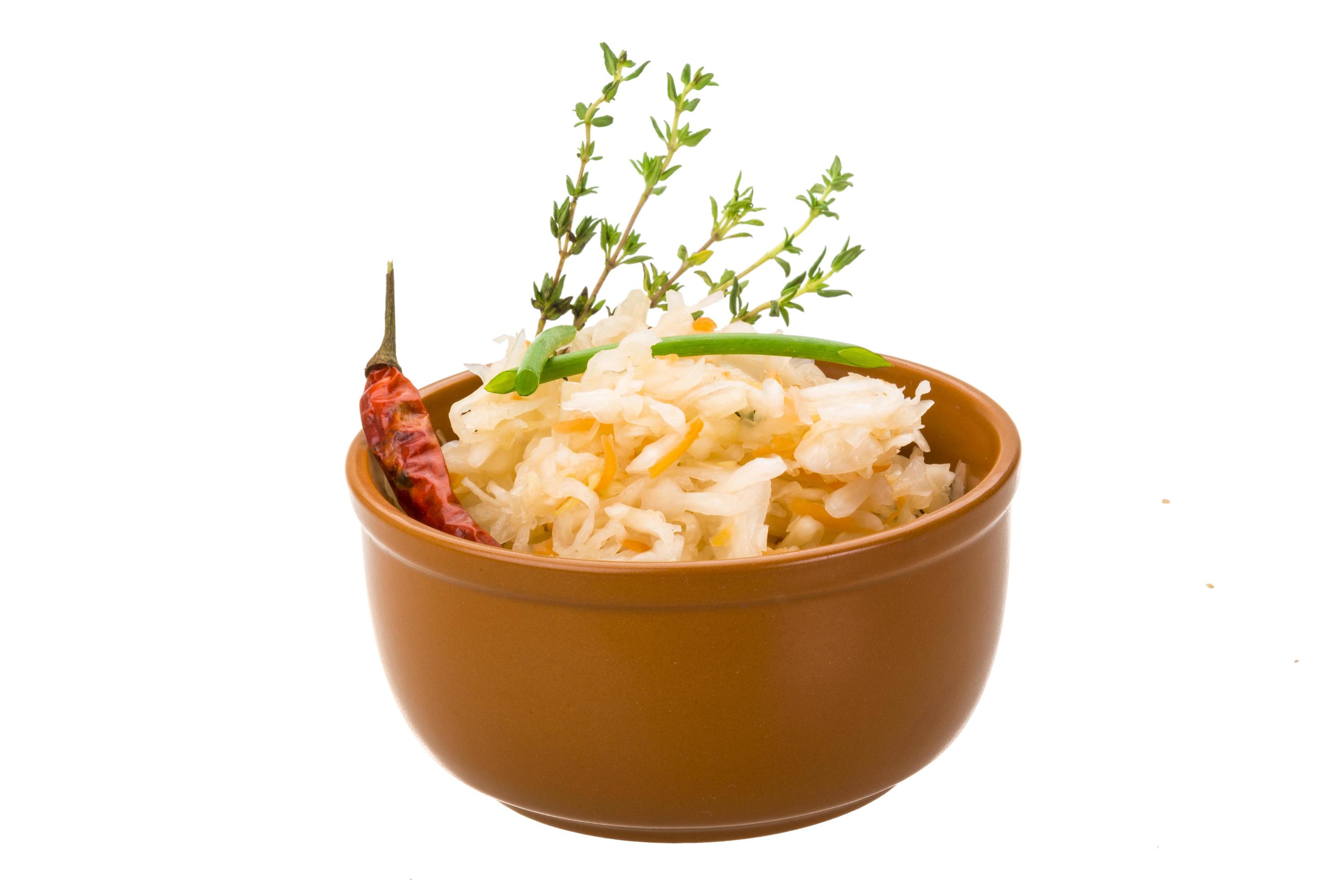 Fermented cabbage dish view 12833456 Stock Photo at Vecteezy