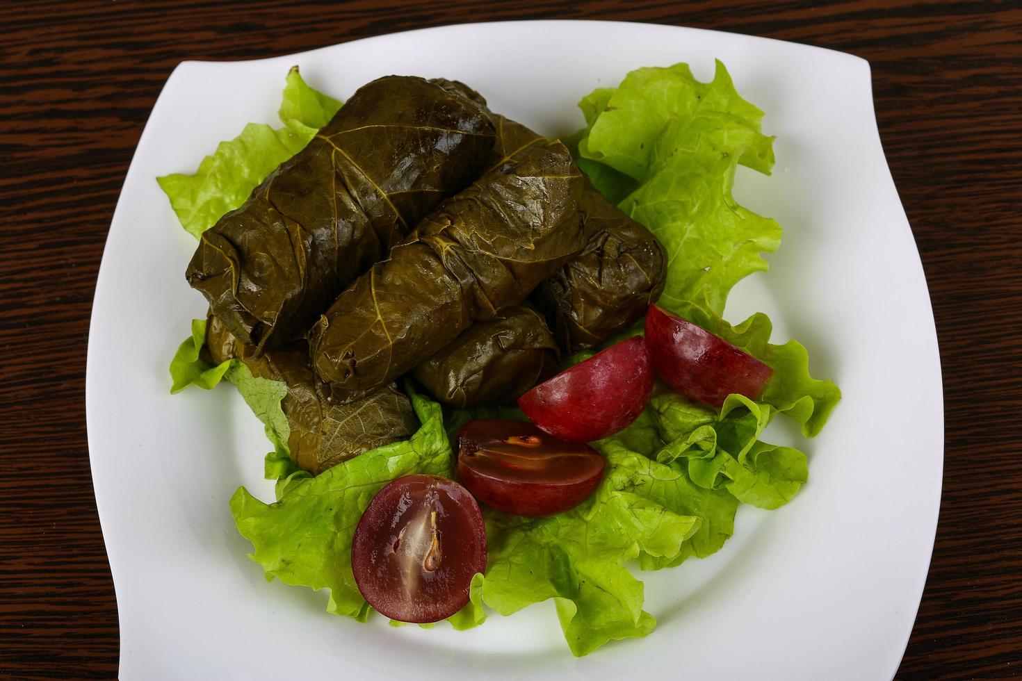 Dolma dish view photo