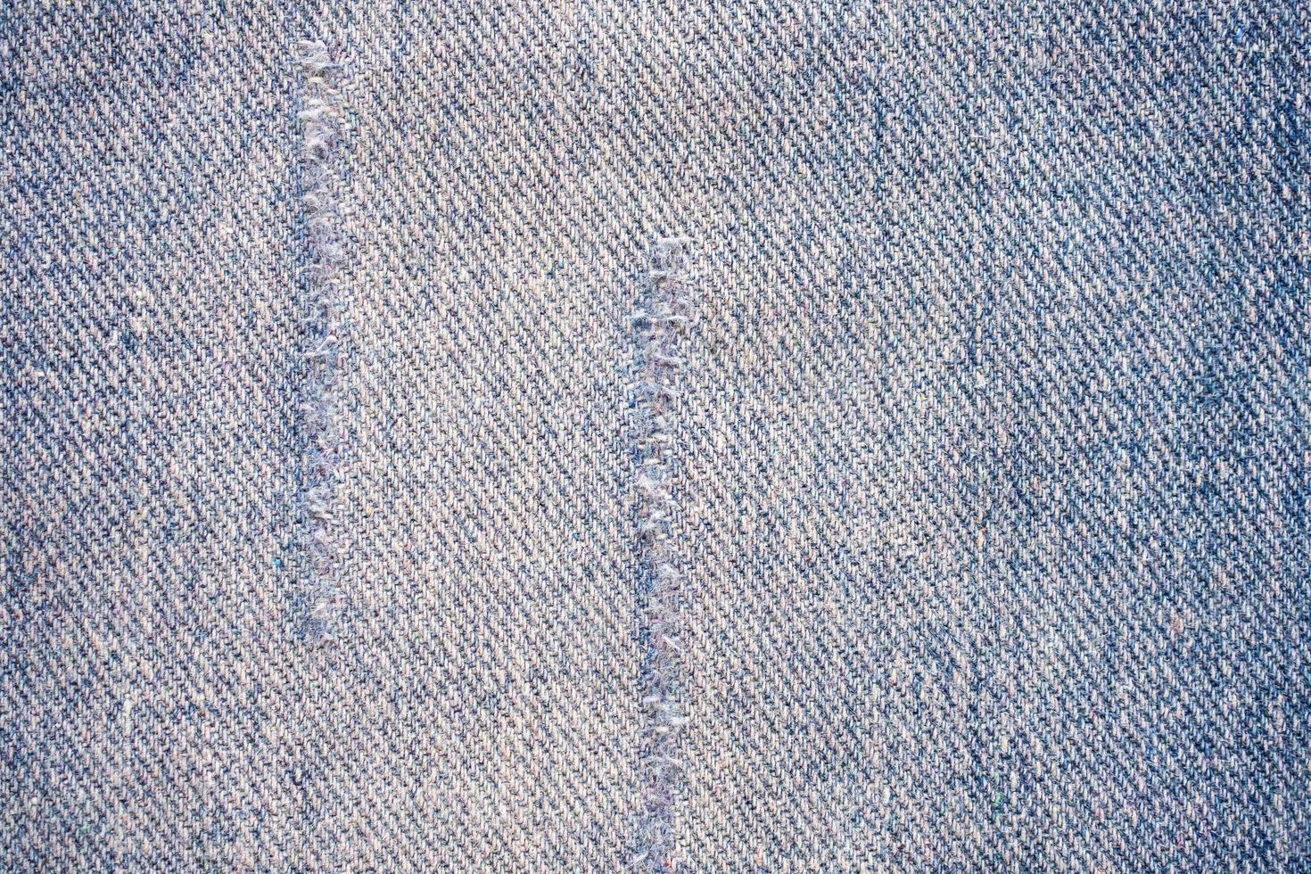 Blue denim jeans texture pattern background photo