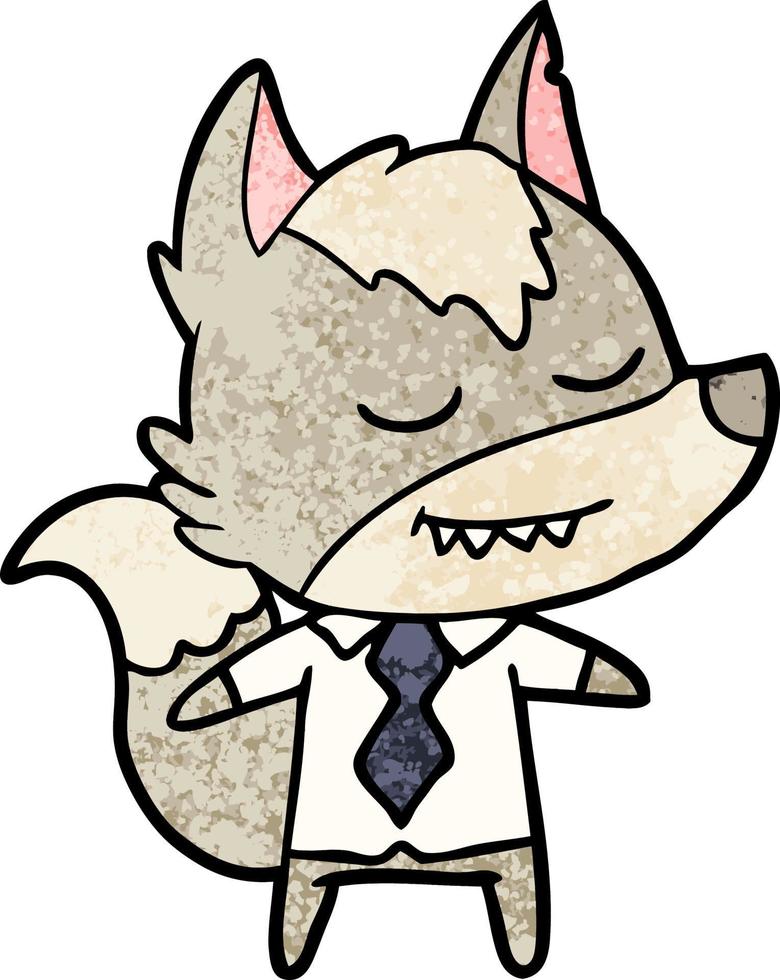 Cartoon fox character vector