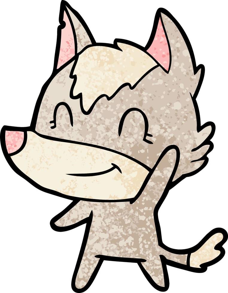Cartoon fox character vector