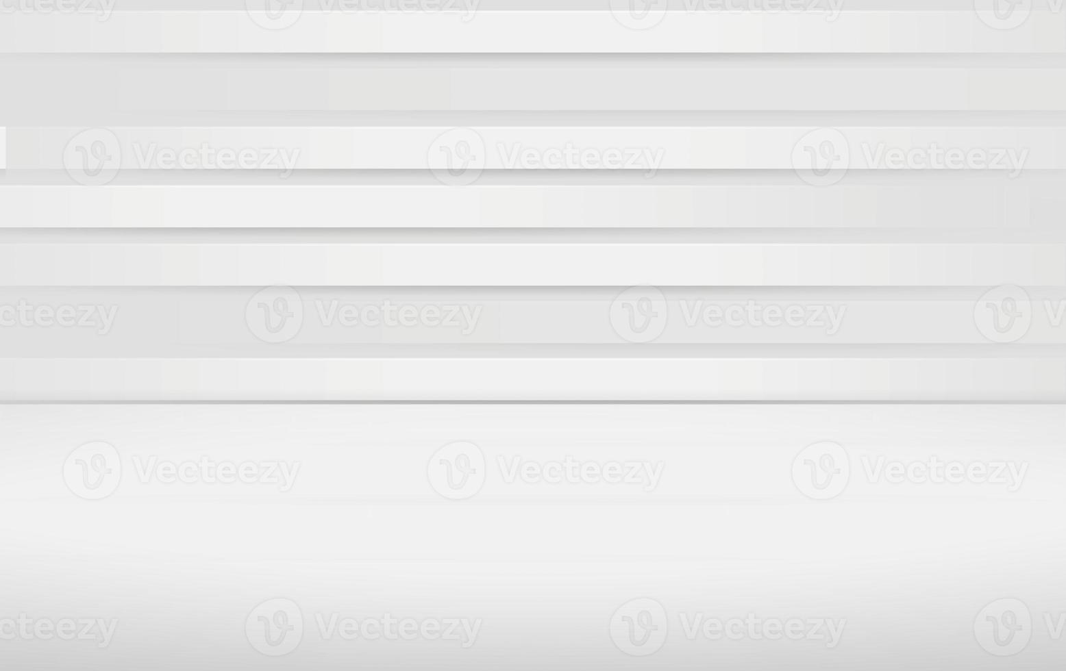 3D rendering of an empty white room with abstract background. For product showcase, showroom, advertising background or promotion photo