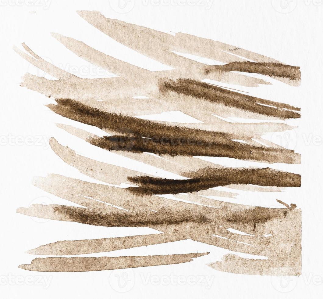 damp brush strokes with diluted watercolor paint 12836847 Stock Photo