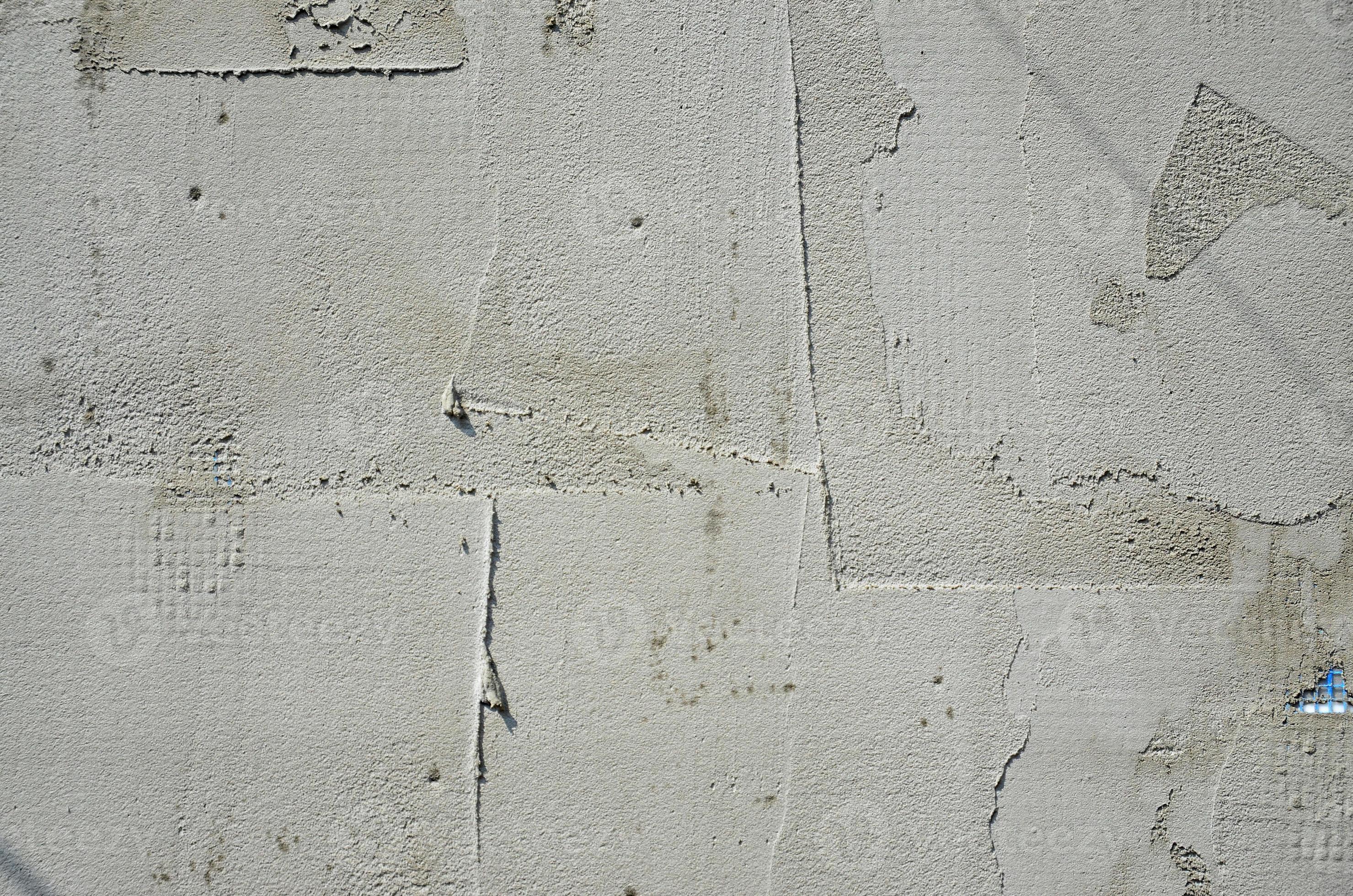 The texture of the wall, covered with gray foam polystyrene plates