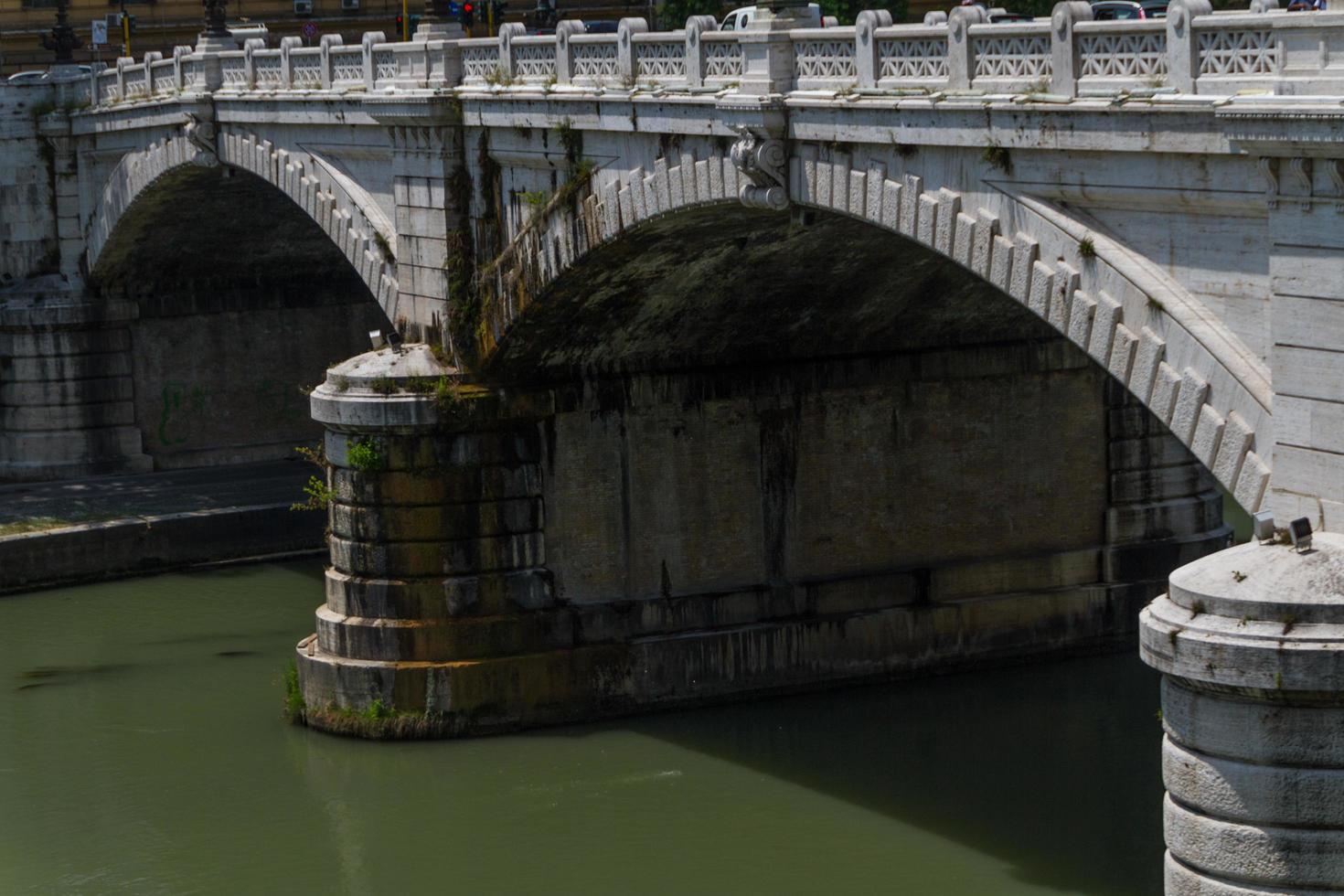 Rome bridges view photo