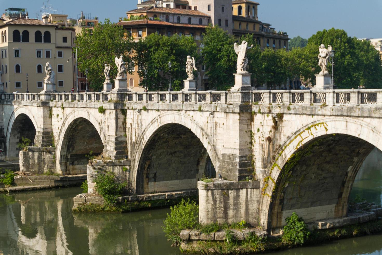 Rome bridges view photo