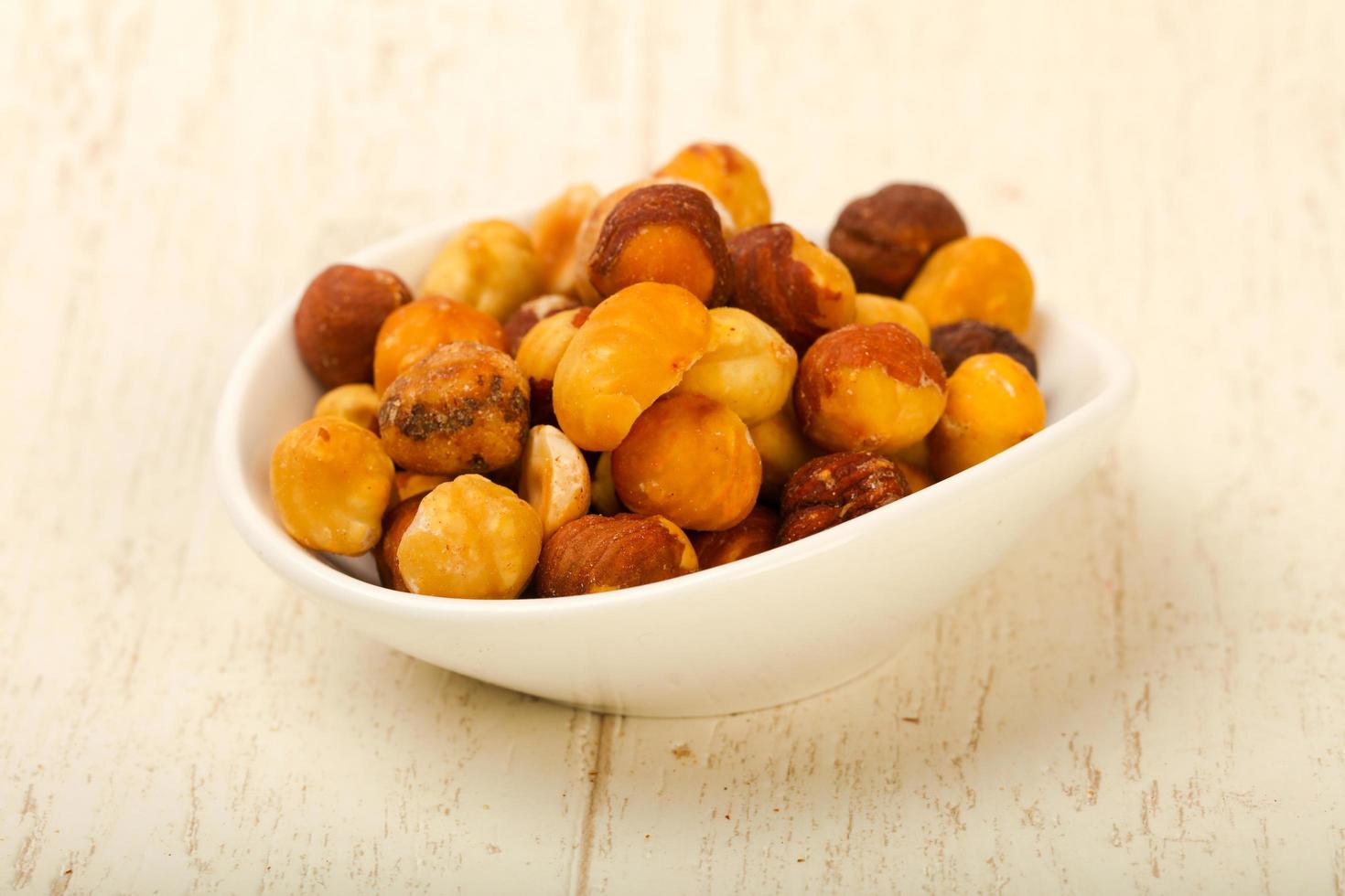 Hazelnut heap dish photo