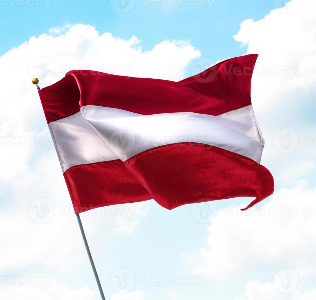 Flag of Latvia photo