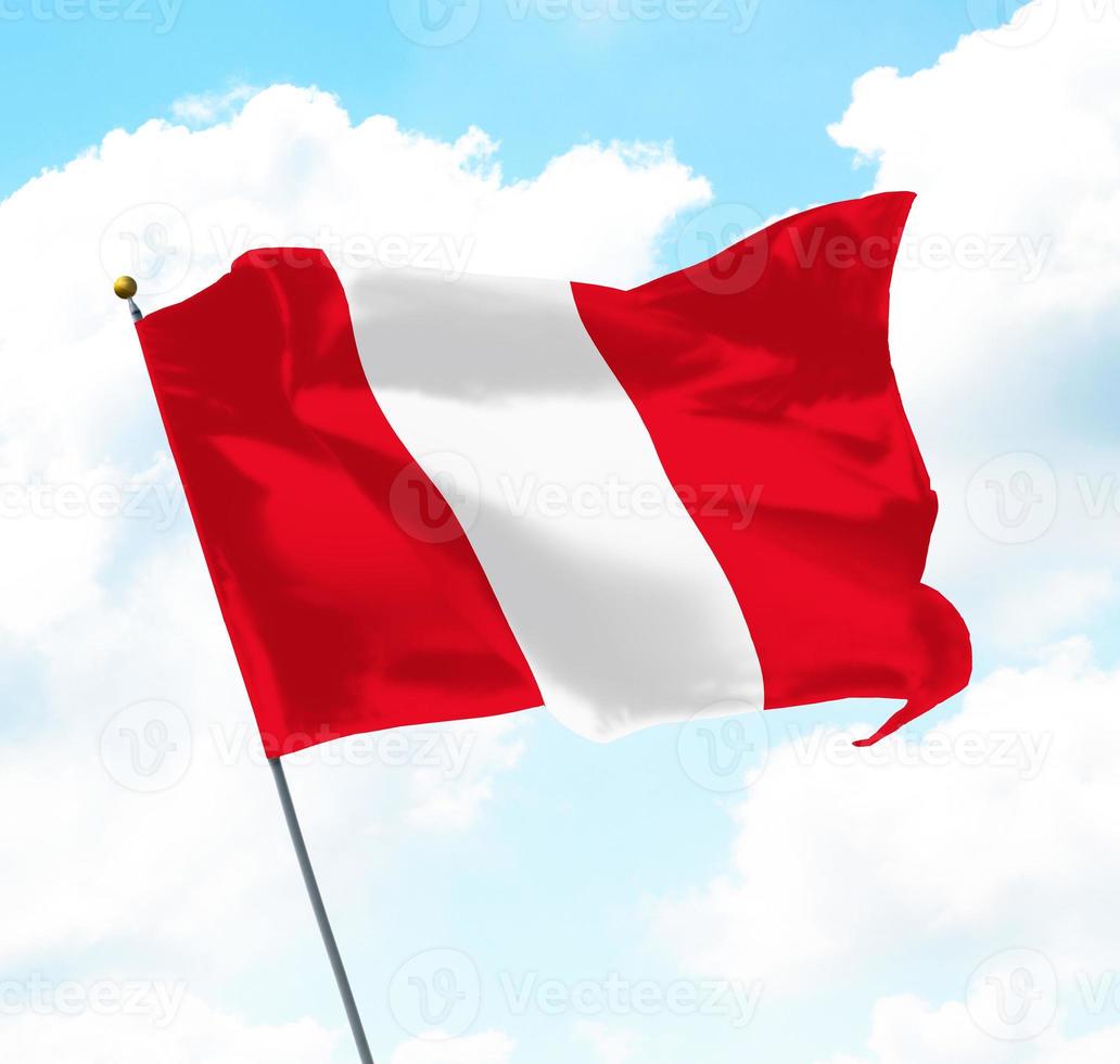 Flag of Peru photo