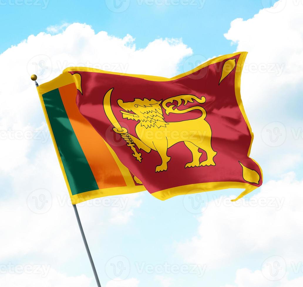 Flag of Sri Lanka photo