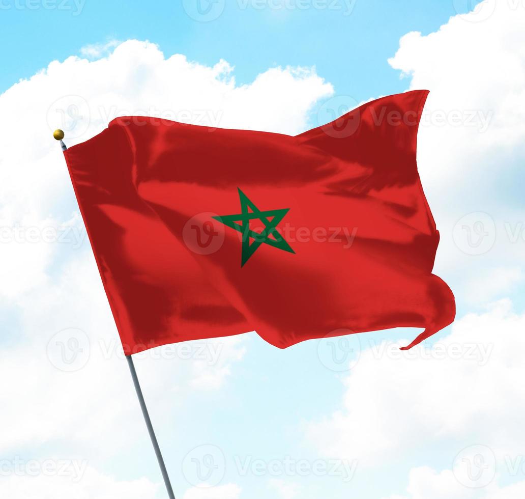 Flag of Morocco photo
