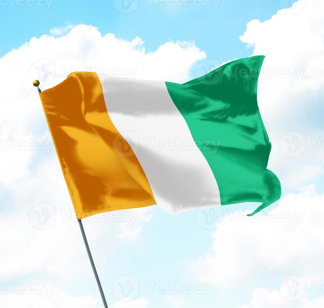 Flag of Ivory Coast photo