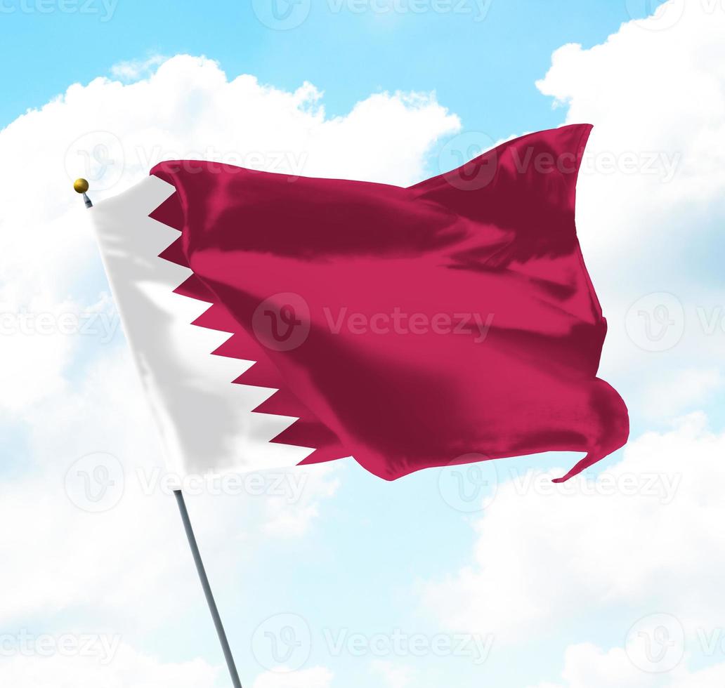 Flag of Qatar photo