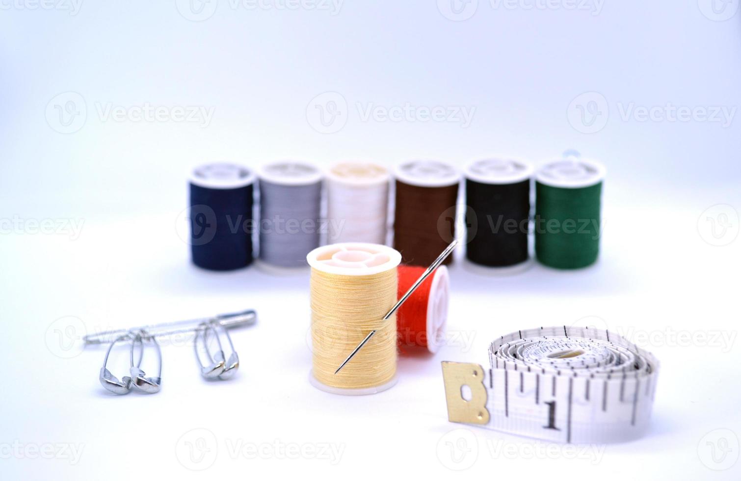 Sewing accessories photo. photo