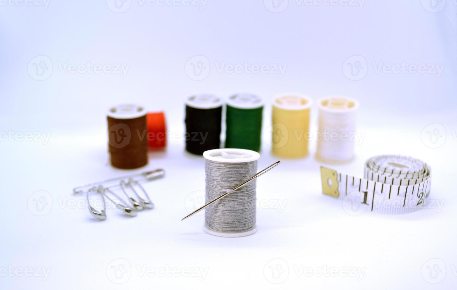 Sewing accessories photo. photo