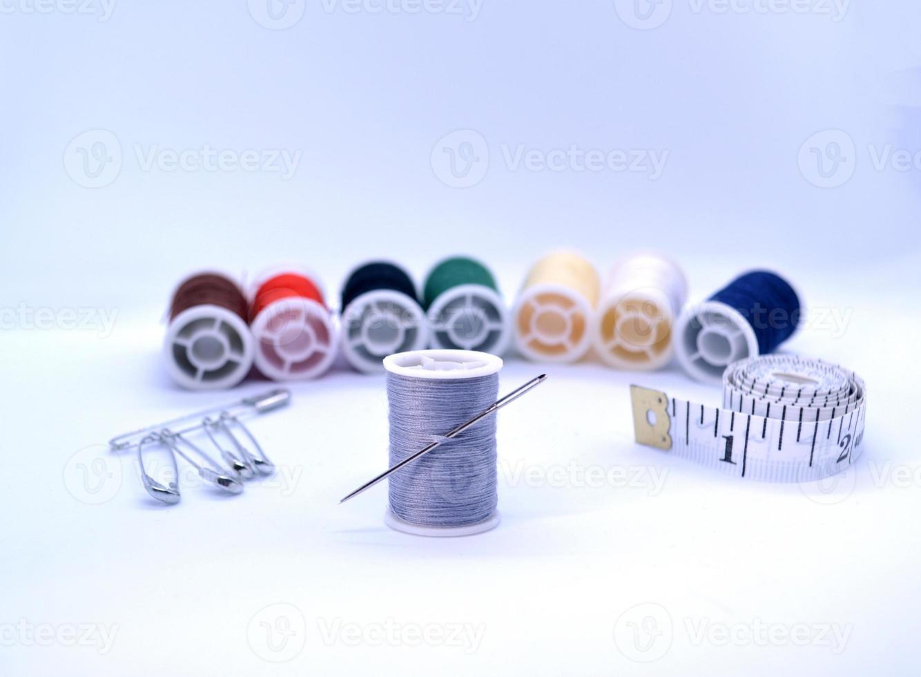 Sewing accessories photo. photo