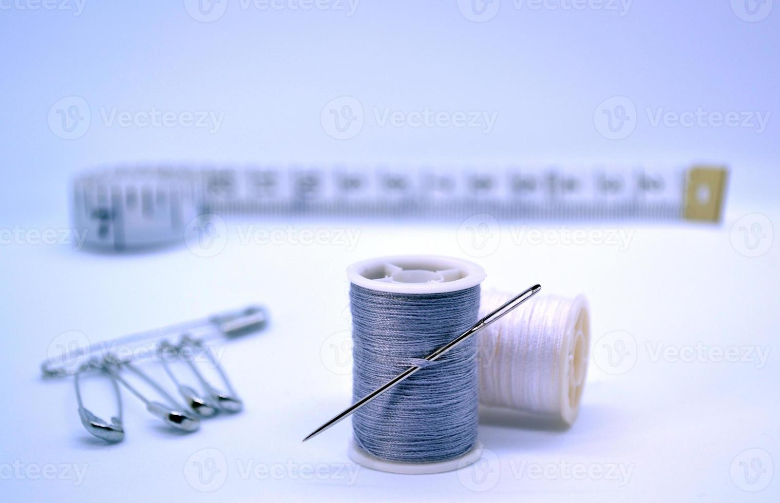 Sewing accessories photo. photo