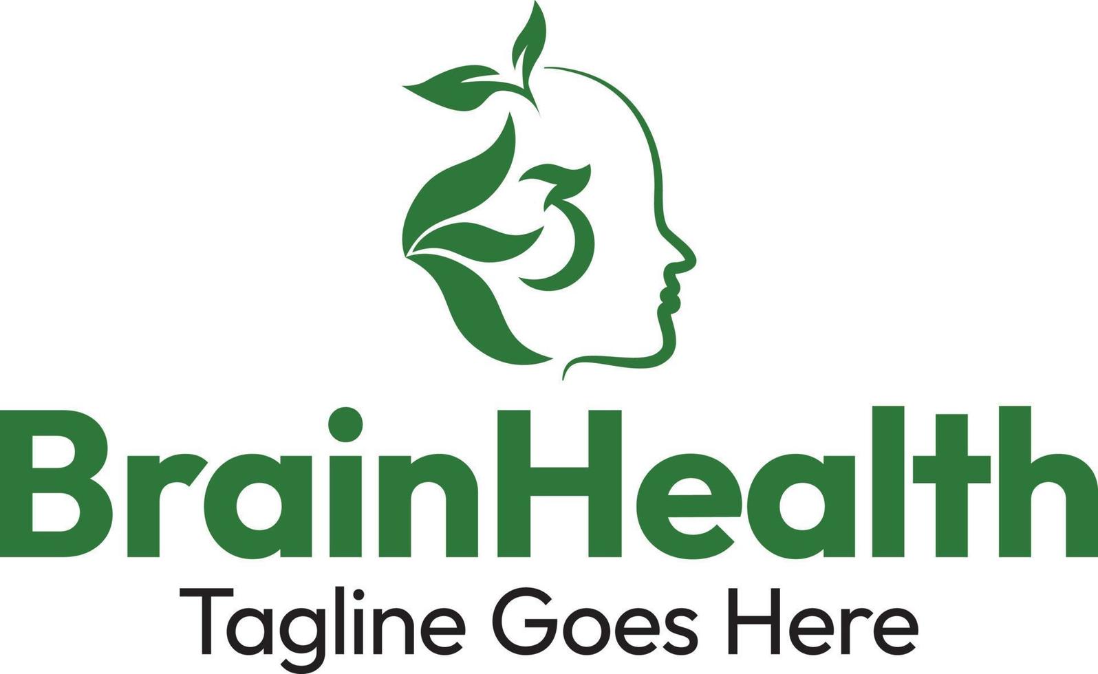 Brain Health Logo vector