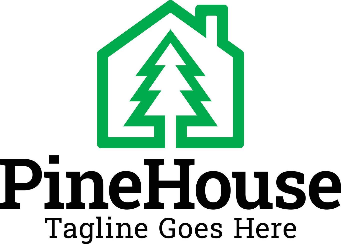 Pine House Logo vector