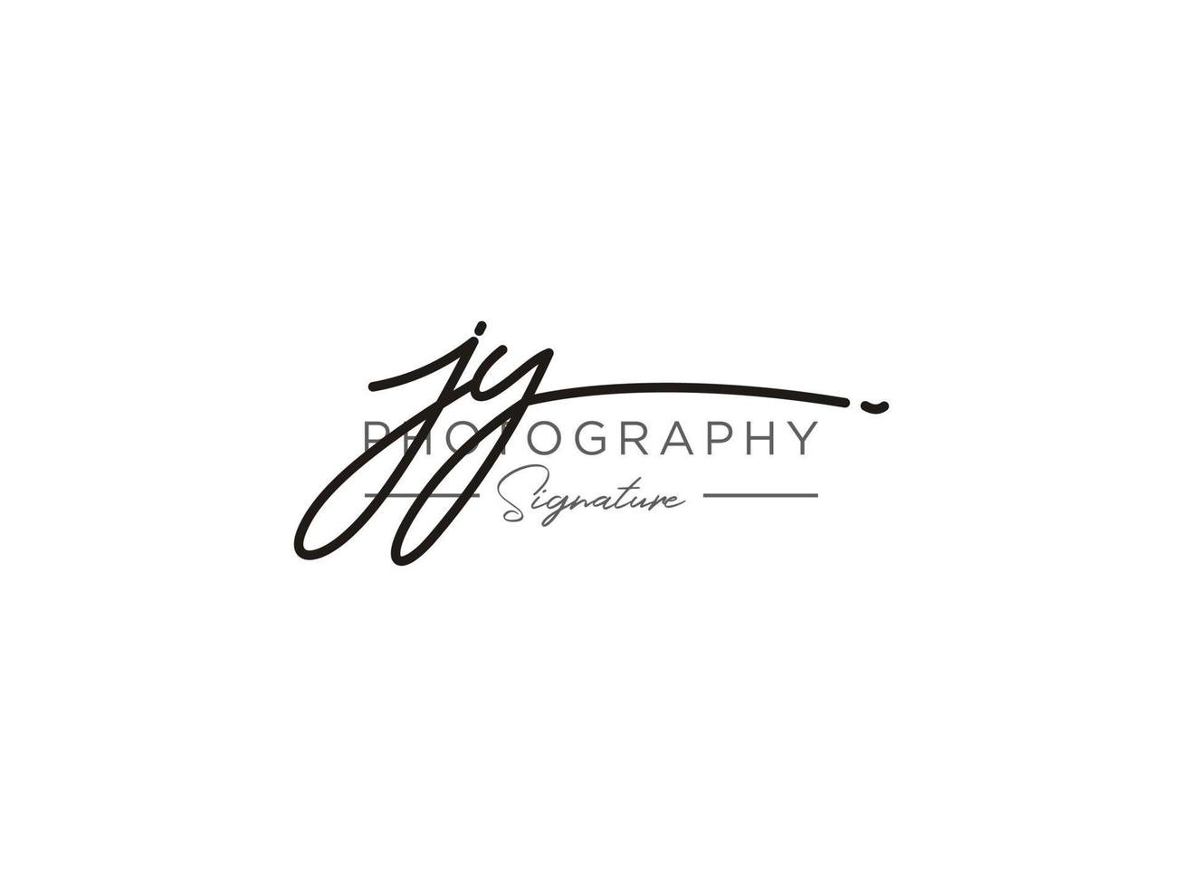 Letter JY Signature Logo Template Vector