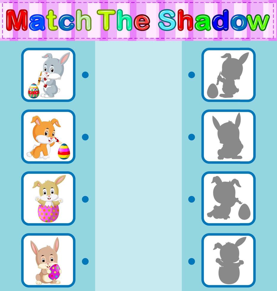 Find the correct shadow of the rabbit vector