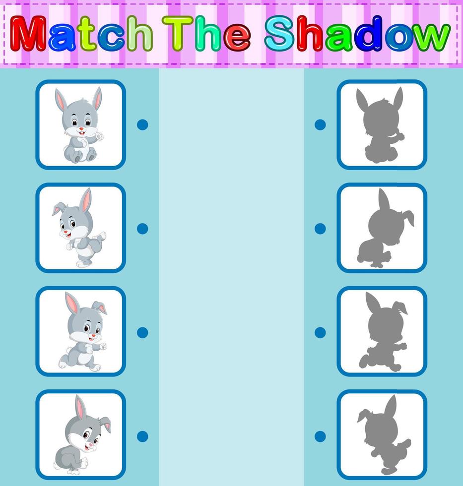 Find the correct shadow of the rabbit vector