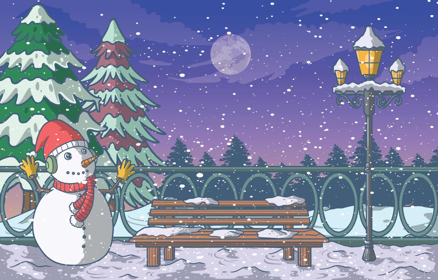 Christmas Winter Concept vector