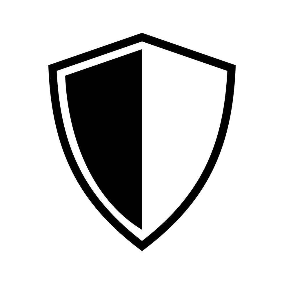 shield flat icon vector