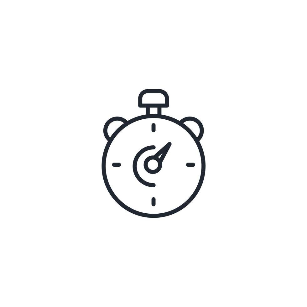Stopwatch icons  symbol vector elements for infographic web