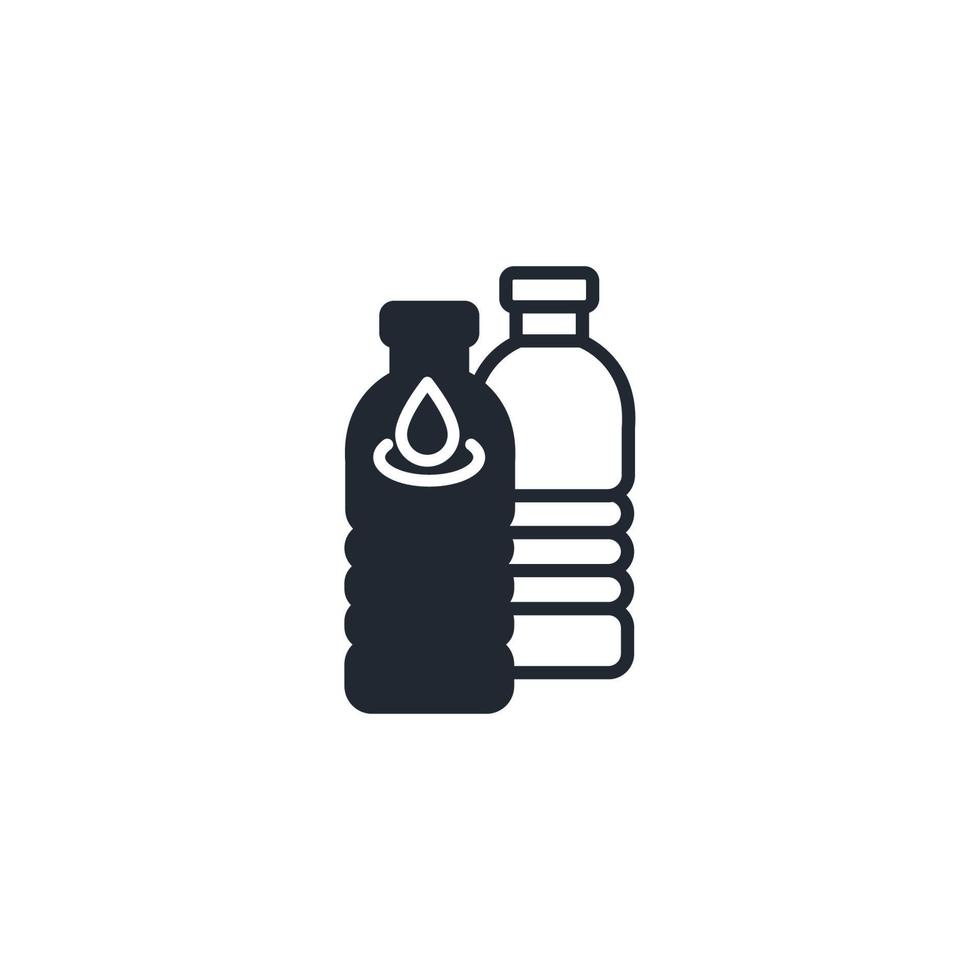iconos de agua símbolo elementos vectoriales para infografía web vector