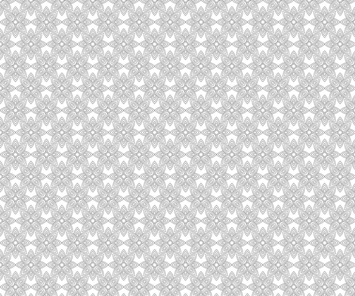 Seamless Black and White Vector Patterns  Free Vector