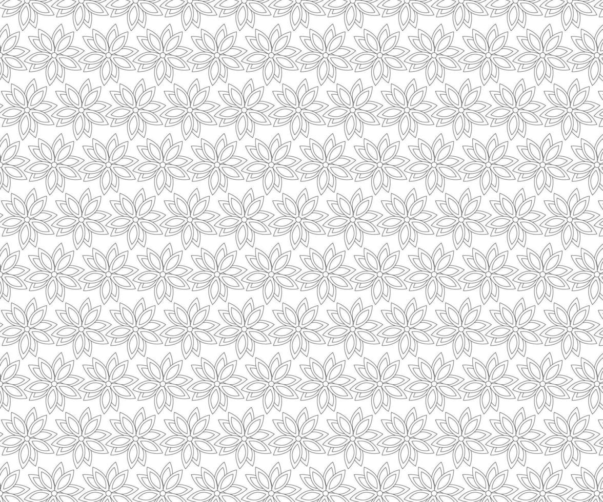 Seamless Black and White Vector Patterns  Free Vector