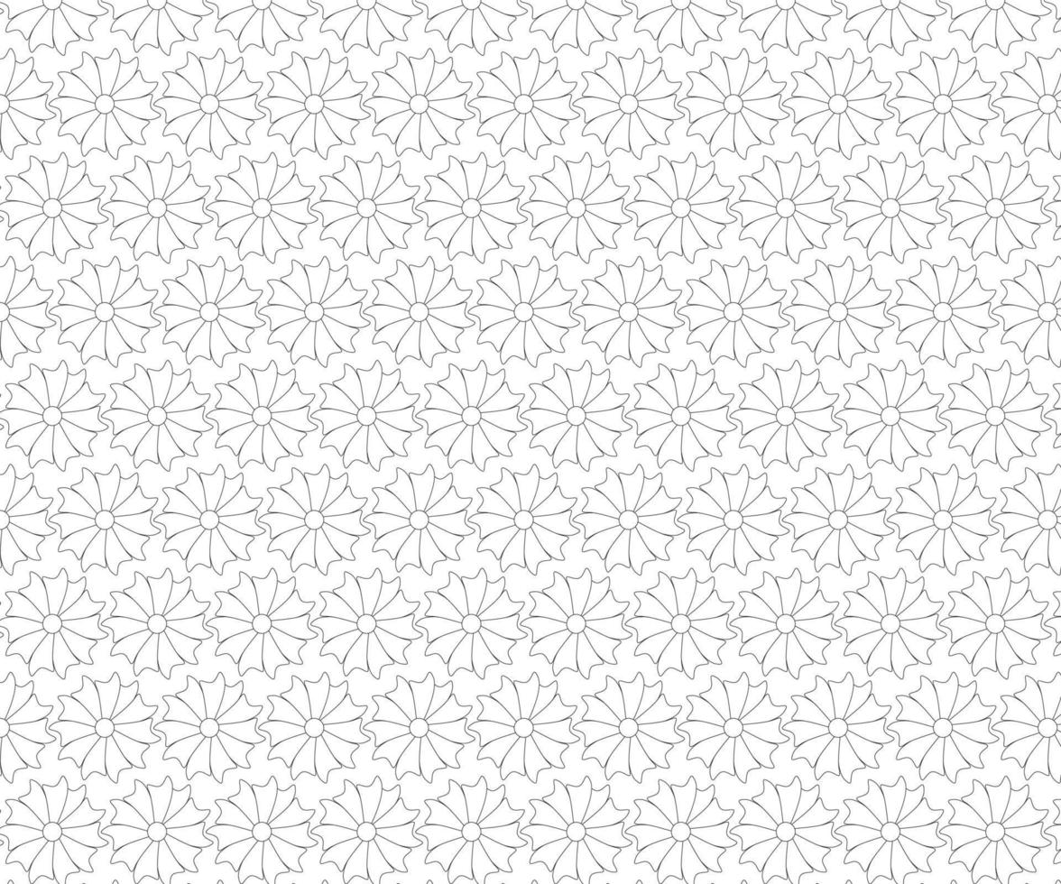 Seamless Black and White Vector Patterns  Free Vector