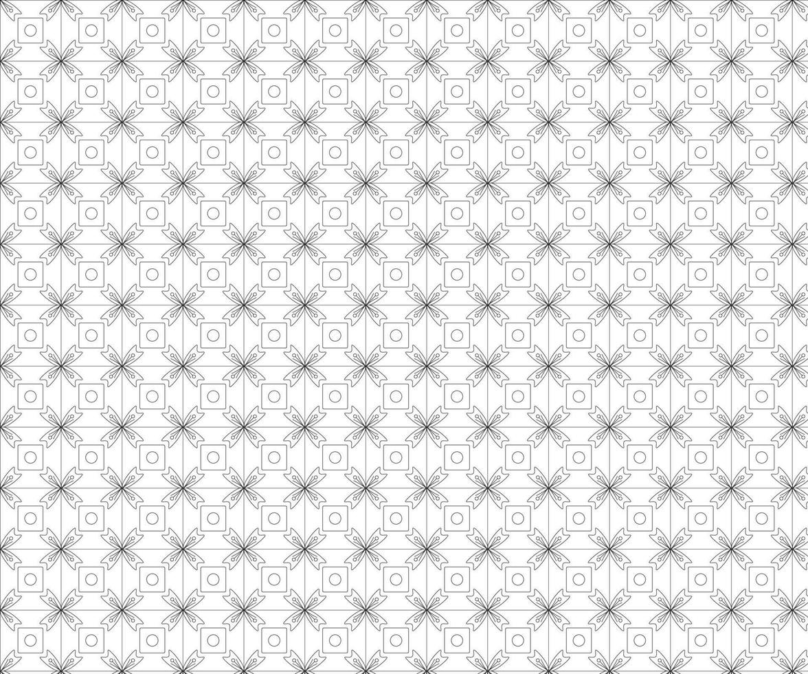 Seamless Black and White Vector Patterns  Free Vector