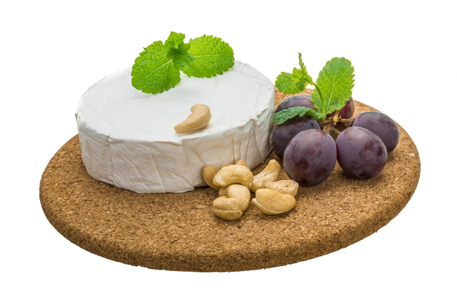 Brie cheese dish view 12848607 Stock Photo at Vecteezy